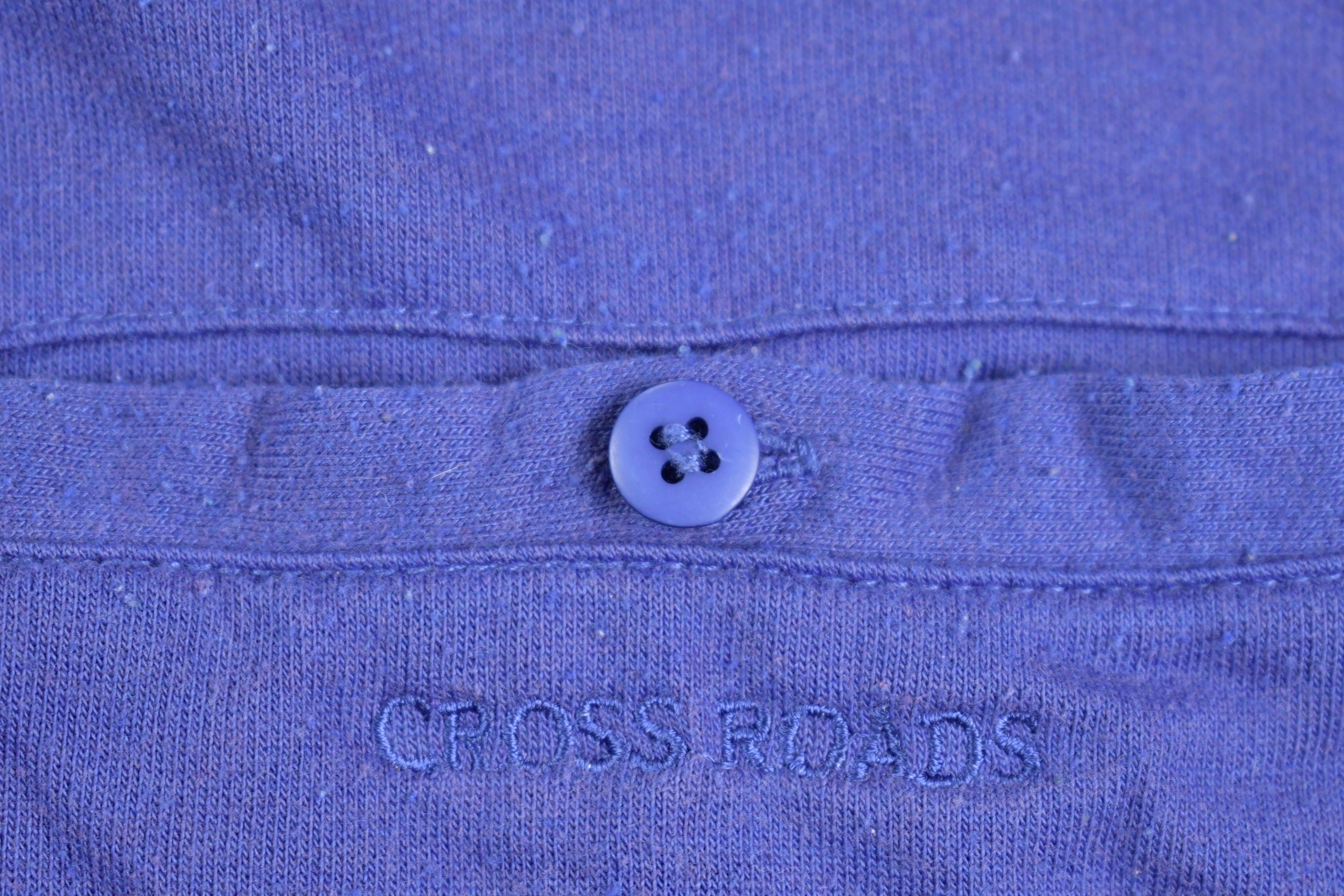 Vintage 1990's Short Sleeve Collared Porshca Sweatshirt