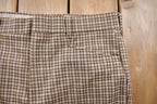 True Vintage 1960's Plaid Trousers 36 x 31