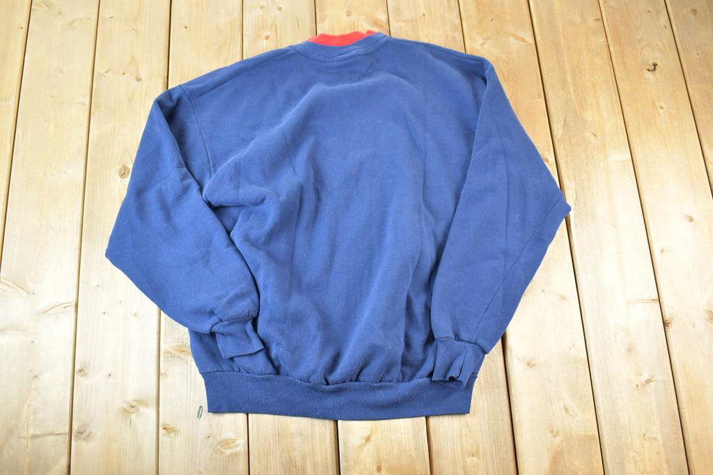 Vintage 1990s Bird Board Meeting Souvenir Crewneck Sweatshirt Made In USA