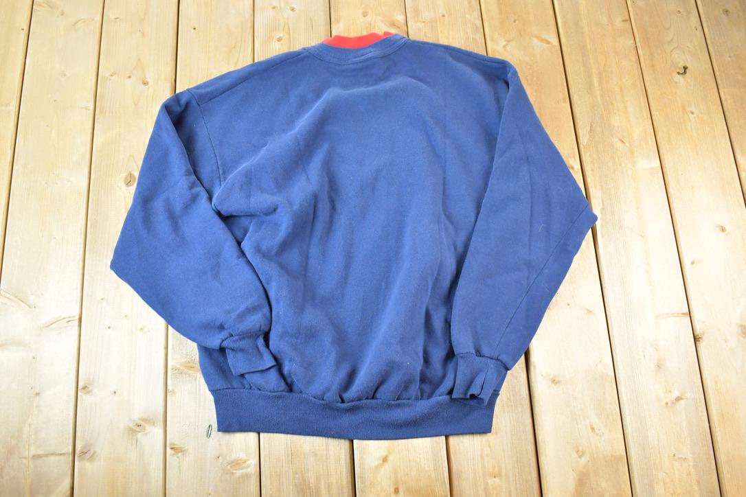 Vintage 1990s Bird Board Meeting Souvenir Crewneck Sweatshirt Made In USA