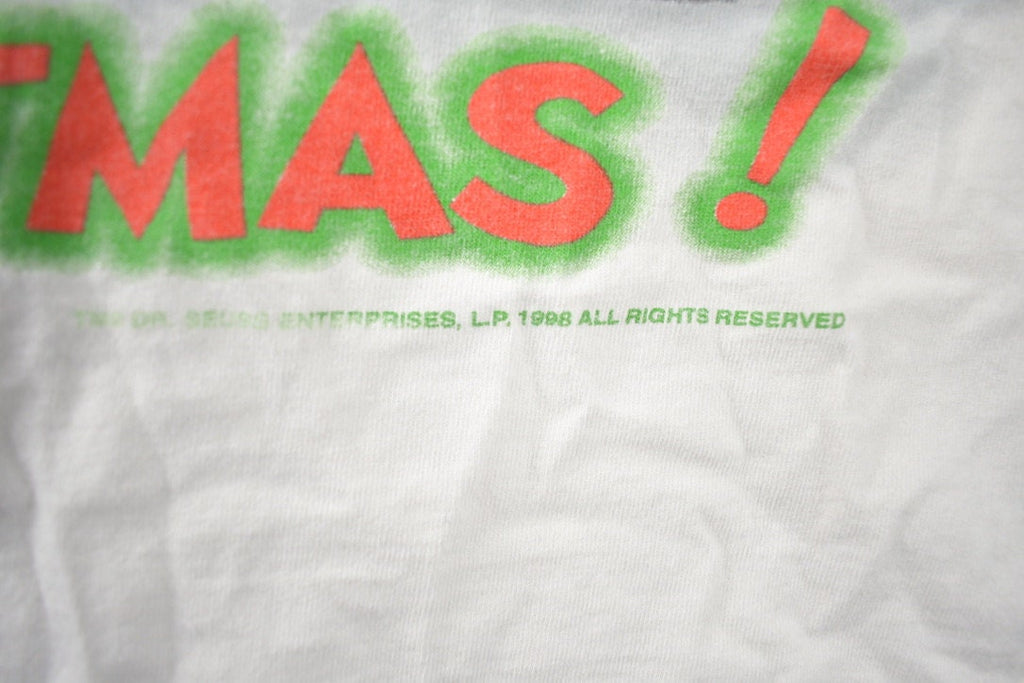 Vintage 1998 How The Grinch Stole Christmas Single T-shirt Made In USA