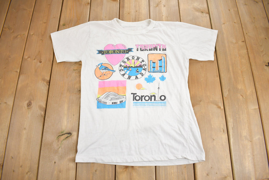 Vintage 1980s Toronto Canada Souvenir T Shirt