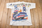 Vintage 1997 Valvoline NASCAR Racing Graphic Single Stitch All Sport T-Shirt Made In USA