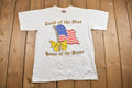 Vintage 1990s Land of the Free Graphic T Shirt