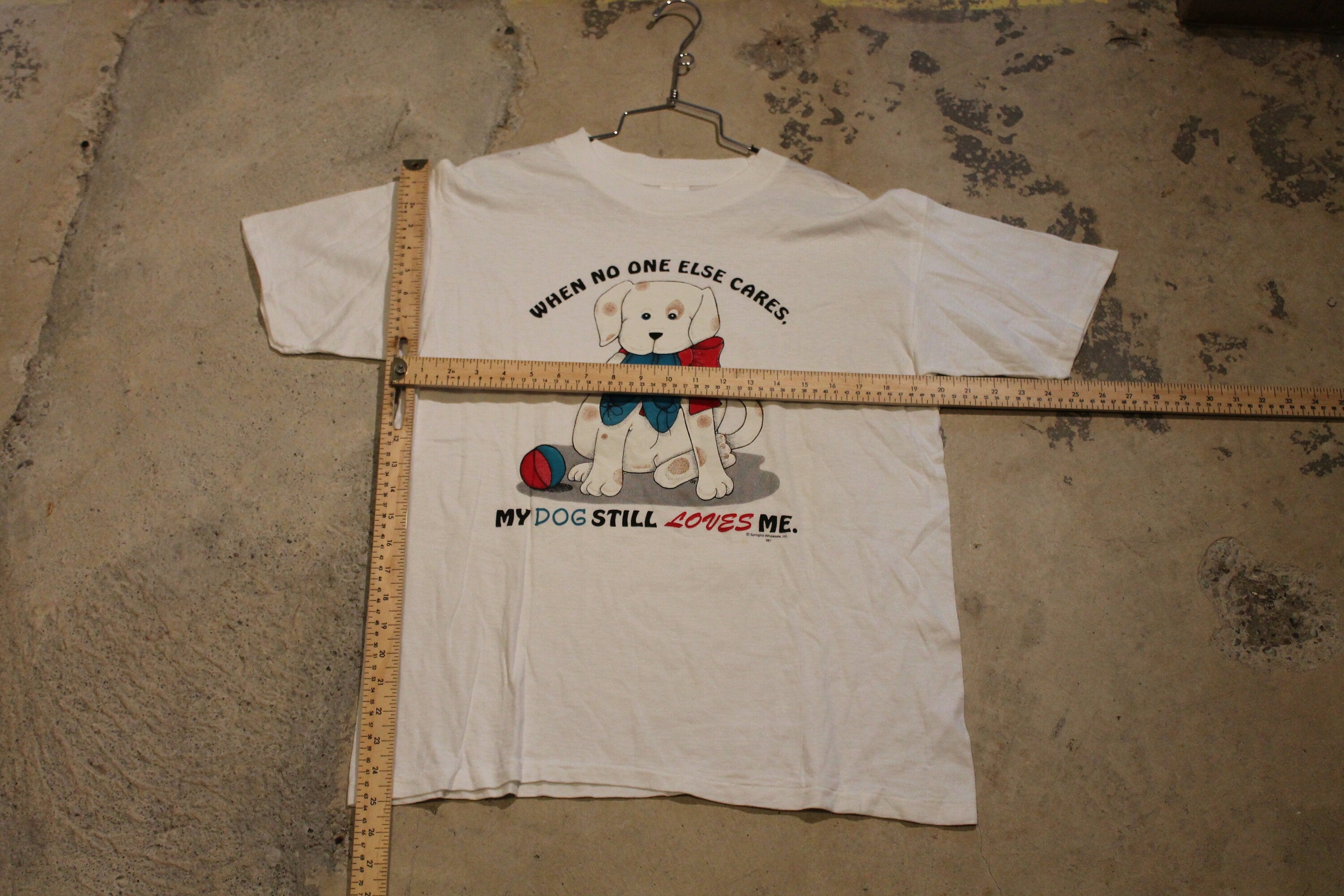 Vintage 1990s Dog Lover Graphic T-Shirt