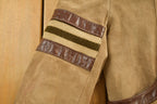 Vintage 1980s Jonathan Christopher Fur Lined Suede Jacket