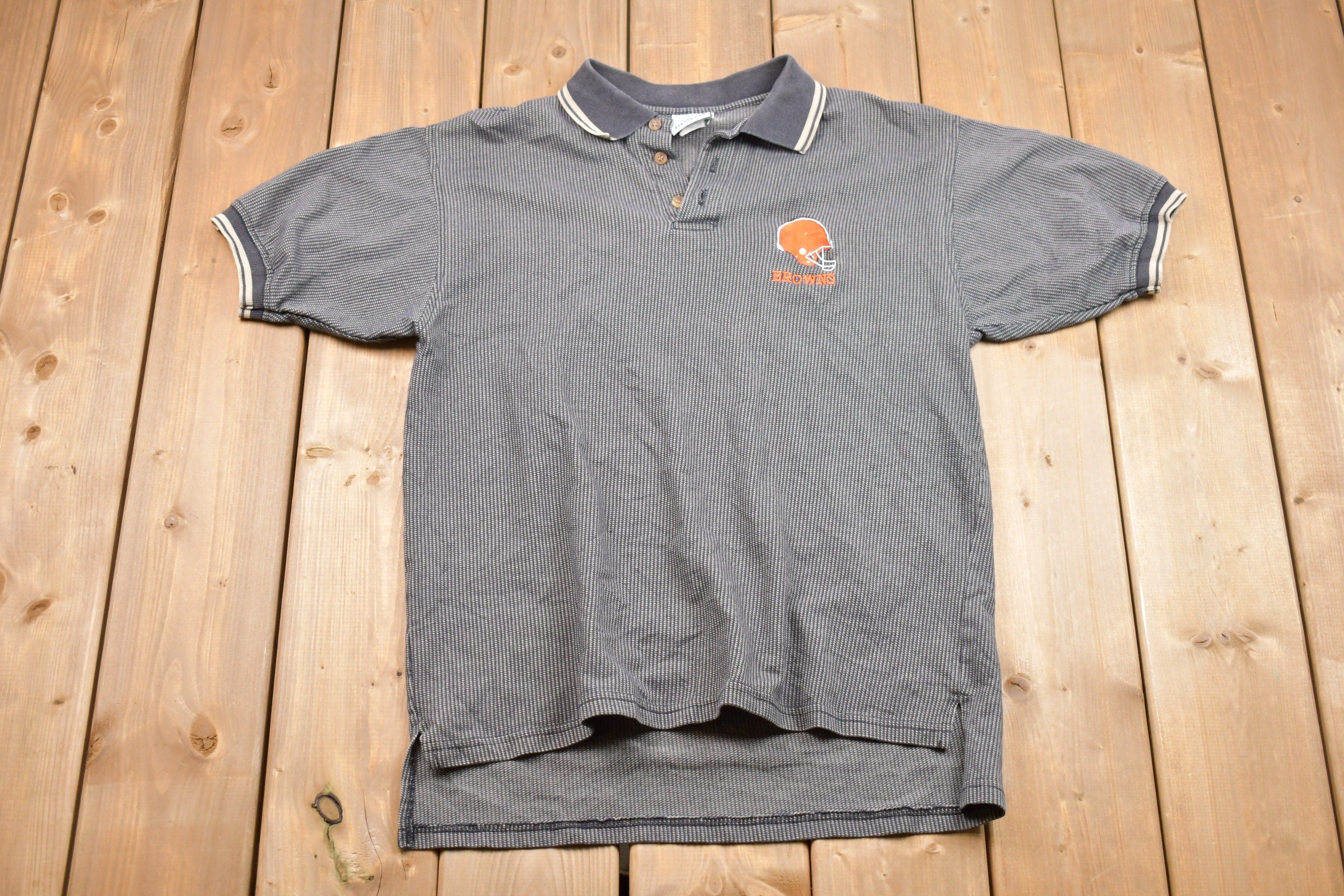 Vintage 1990s NFL Cleveland Browns Collared Shirt