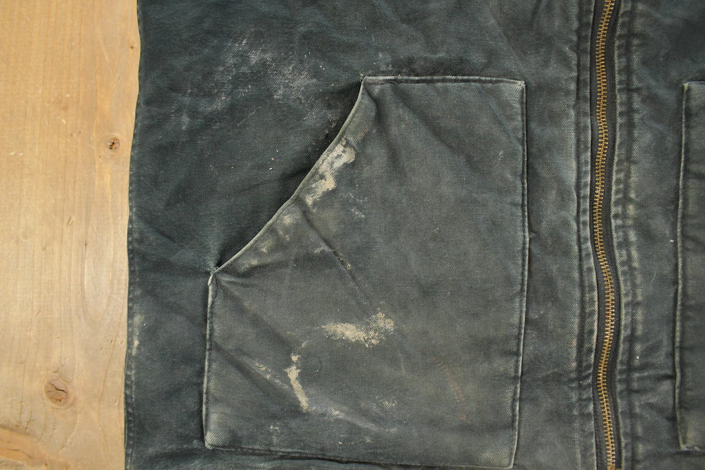 Vintage 1990s Carhartt Jacket Vest Mens Large Tall