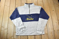 Vintage 1990s Alaska Quarter Zip Mock Neck Sweatshirt