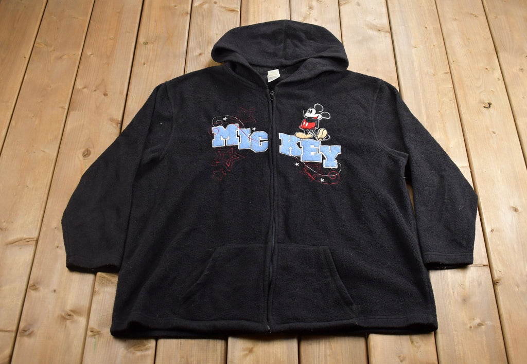 Vintage 1990s Mickey Mouse Disney Fleece Hoodie
