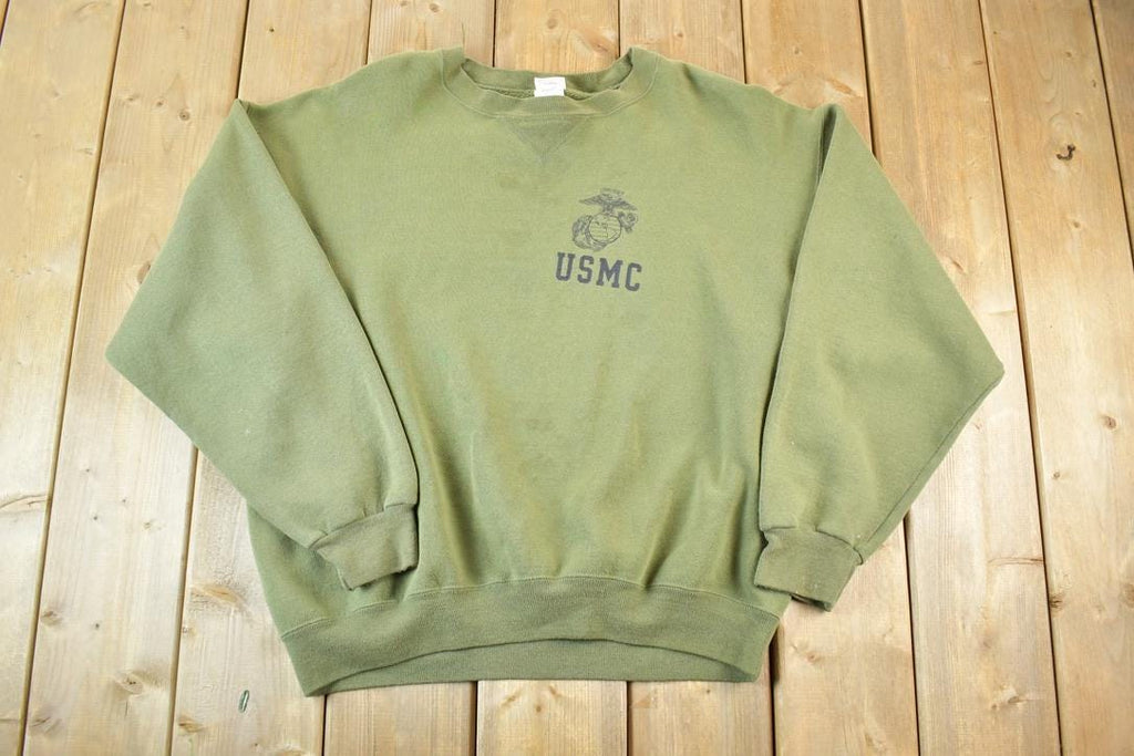 Vintage Military Button Up Shirt