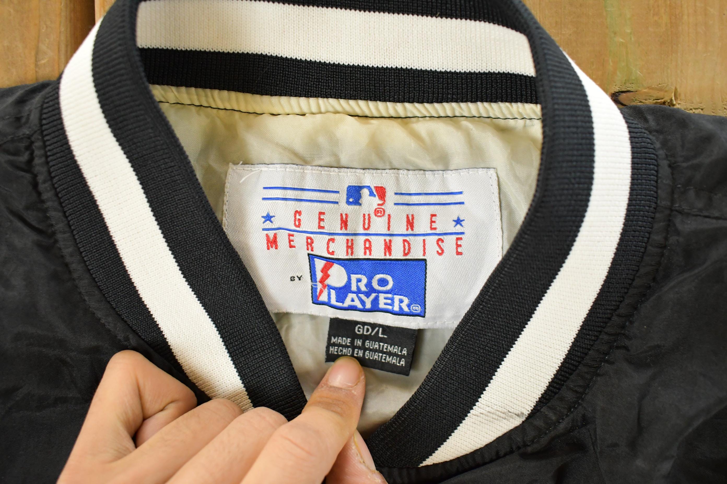 Vintage 1980s Chicago White Sox MLB Windbreaker Jacket Men's Large