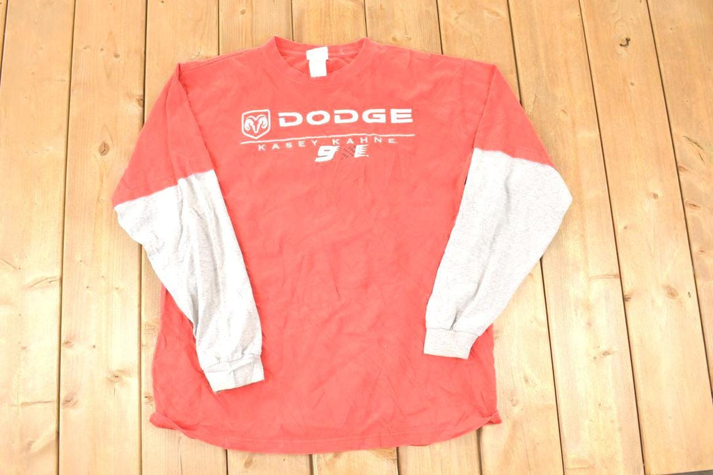 Vintage 1990s Chase Authentics Dodge Kasey Kahne Crewneck Sweatshirt Men's L