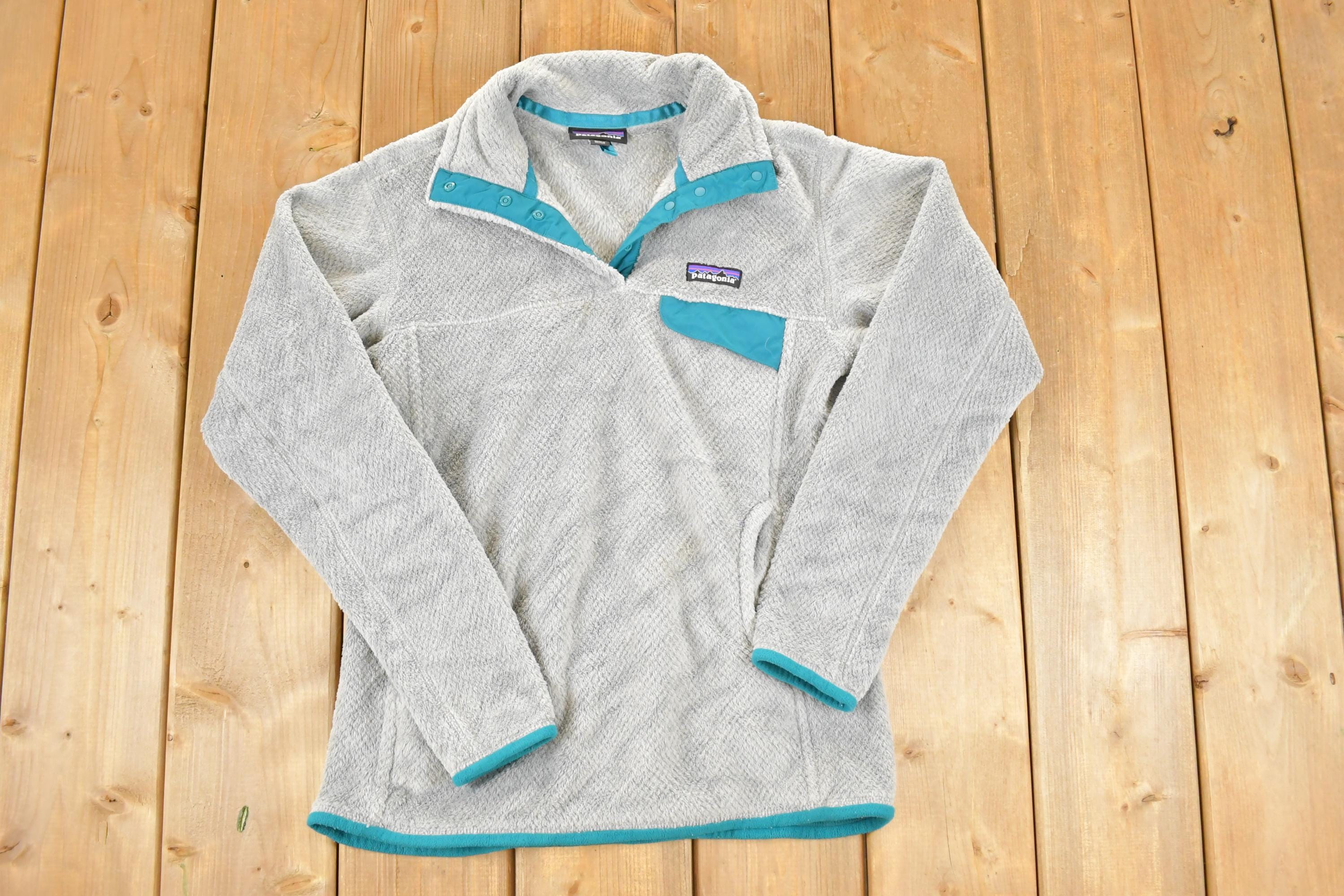 Vintage 1990s Patagonia Fleece Outdoorsman Sweater Women's M