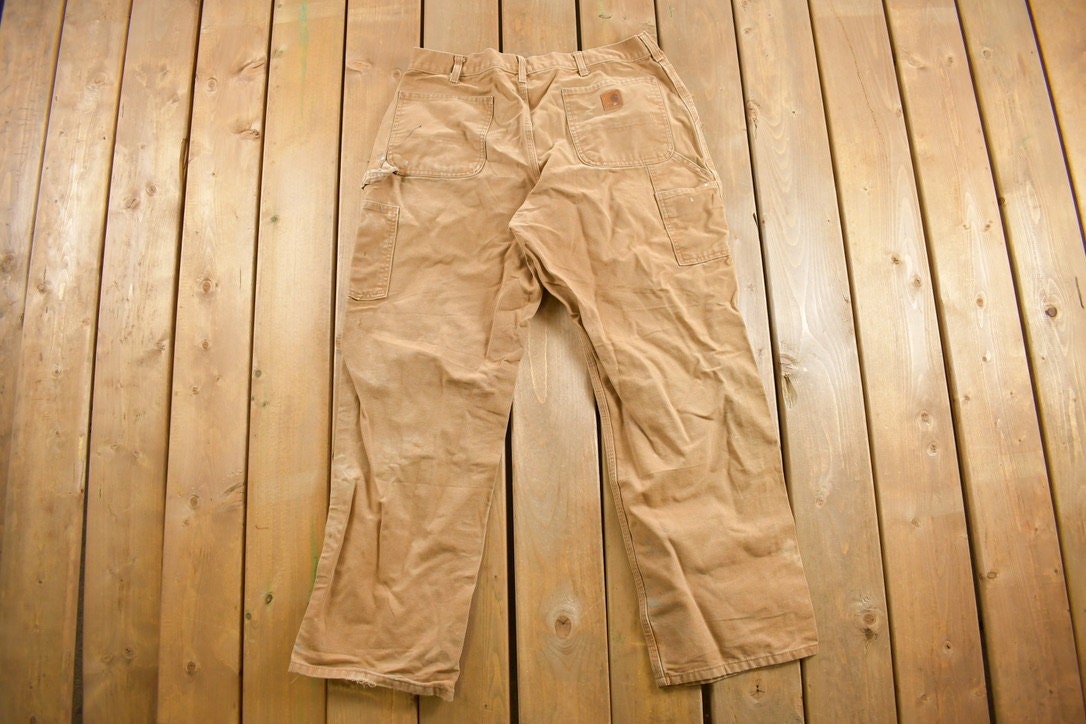 Vintage 1990s Carhartt Carpenter Pants Size 34 x 30.5
