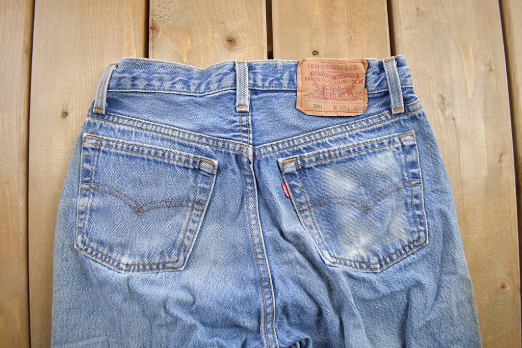 Vintage 1990s Levi's 501 Jeans Size 29x30