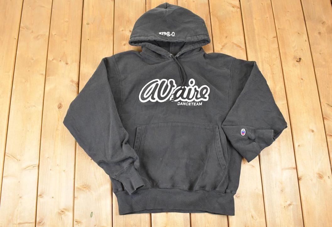 Vintage Y2K Waire Dance Team Champion Reverse Weave Hoodie Sweatshirt Womens L