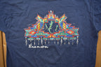 Vintage 1990s Abstract Lizard Graphic T Shirt