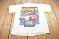 Vintage 1990s Mark Martin Nascar Graphic T Shirt