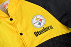 Vintage 1980s Pittsburgh Steelers NFL Starter Windbreaker Jacket