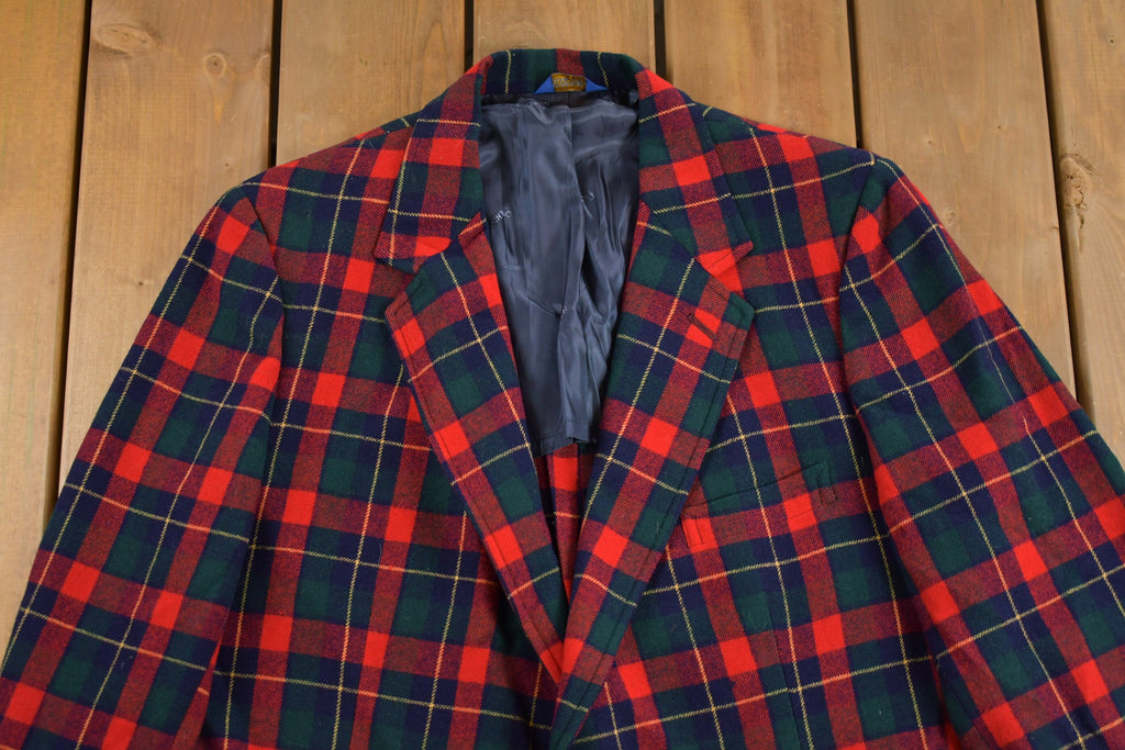 Vintage 1960s Pendleton Woolen Mills Vintage Button Up Blazer Shirt