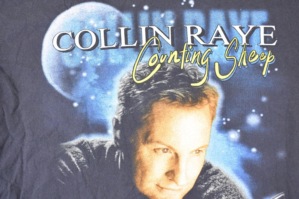 Vintage Y2K Collin Raye Counting Sheep Souvenir Band T-Shirt Men's M