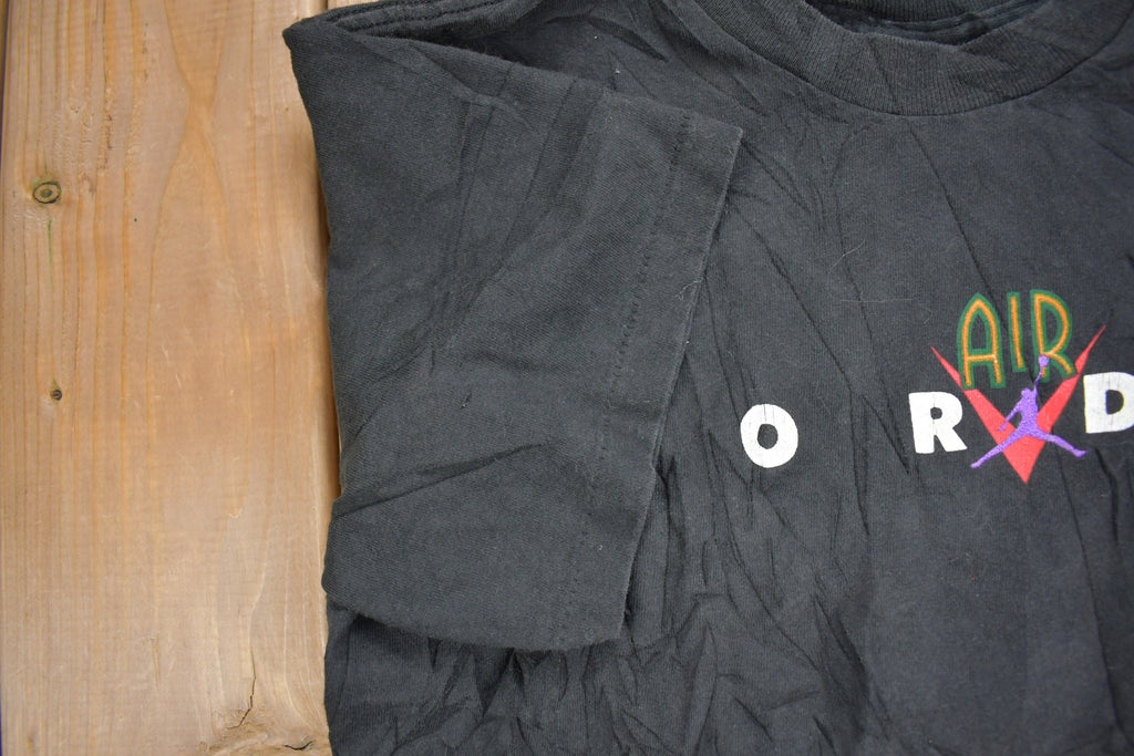 Vintage 1990s Nike Air Jordan Dream it Do it Spike Lee Grey Tag Graphic T-Shirt