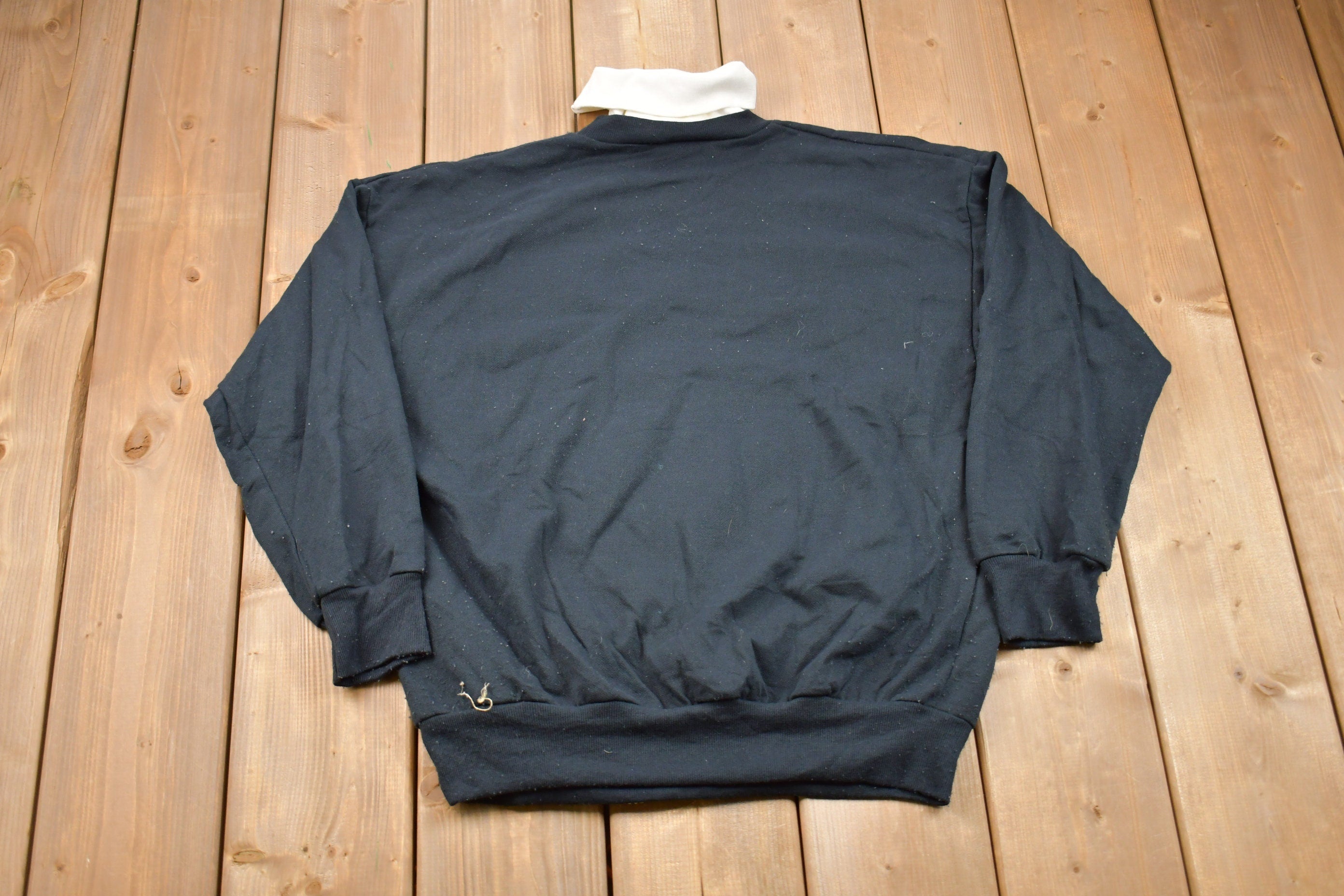 Vintage 1990s Noah's Arc Graphic Turtleneck Sweatshirt