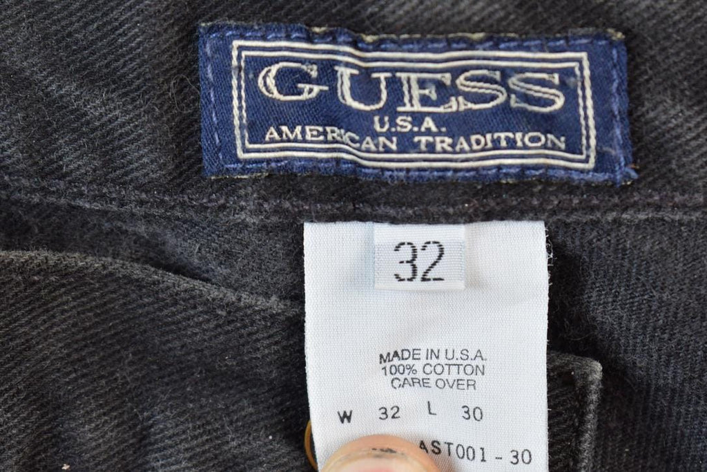 Vintage 1990s Guess Denim Jeans Size 32x30
