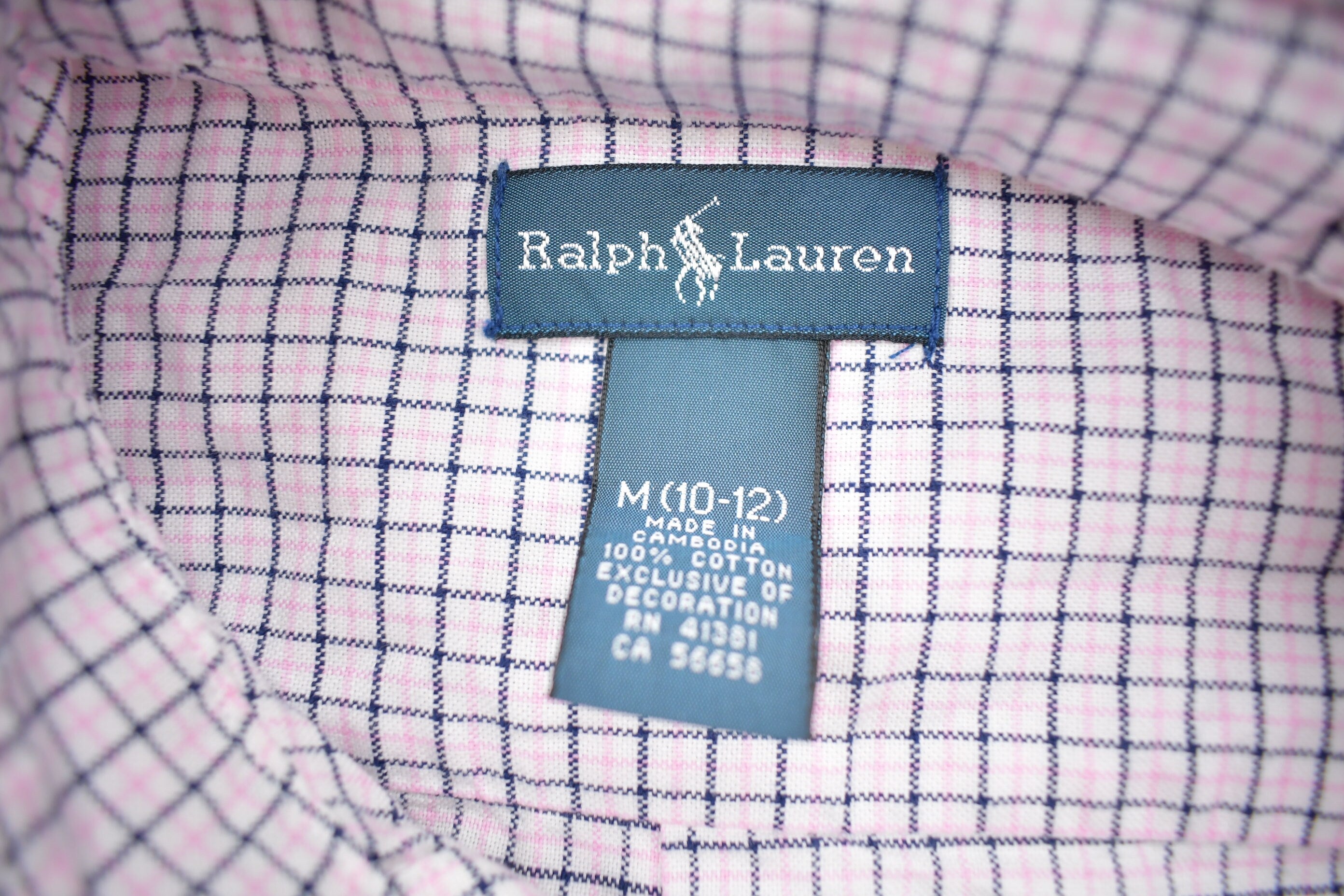 Vintage 1990s Polo Ralph Lauren Button Up Shirt