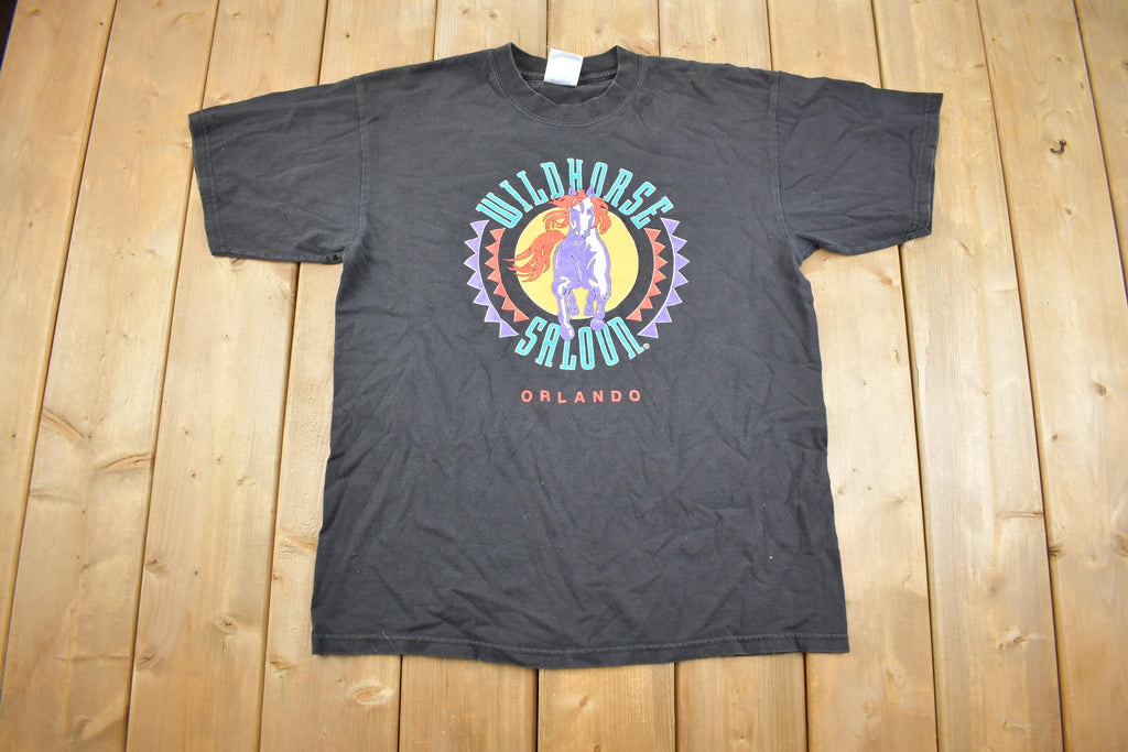 Vintage 1990s Wild Horse Saloon Tourist Bar T Shirt