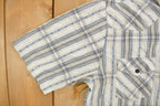 Vintage 1990s Plains Plaid Western Button Up Shirt