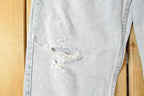 Vintage 1990s Levi's Distressed 550 Relaxed Fit Denim Jeans Men's 33 x 33 / 90s Levi's / Blown Out Sun Faded Jeans