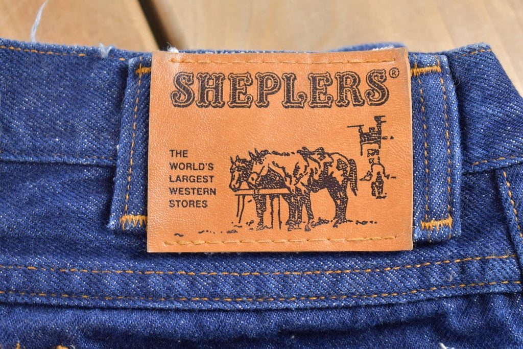 Vintage 1960s Sheplers Jeans Size 26 x 34