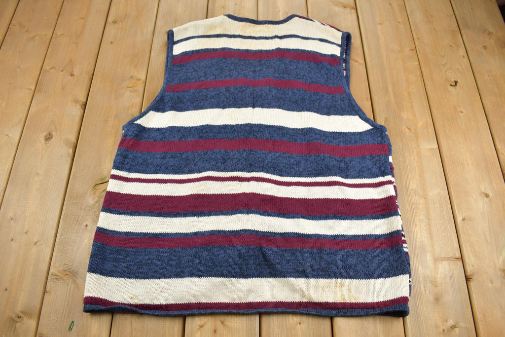 Vintage Y2K Knit Cardigan Vest