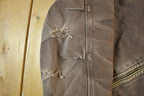 Vintage 2000s Carhartt Hooded Sherpa Lined Jacket Mens Tall Large