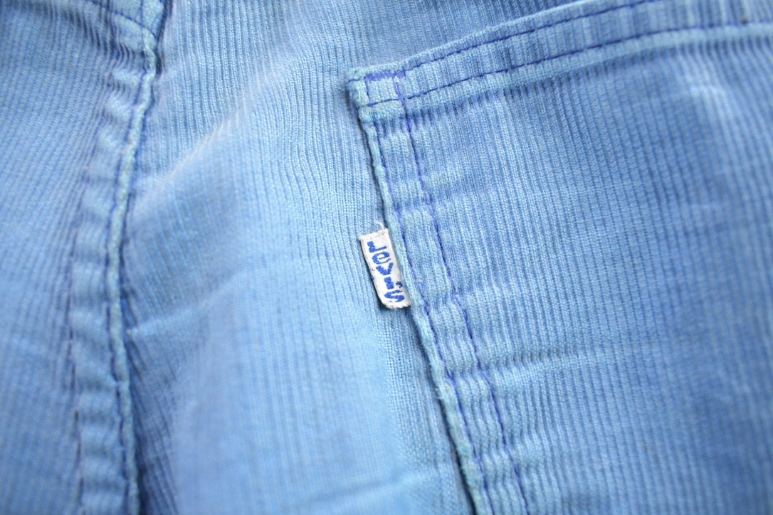Vintage 1980s Levi's Corduroy Pants Made In USA Size 36x30