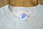 Vintage 1990s Mt Mercy Heather Gray University Collegiate Crewneck
