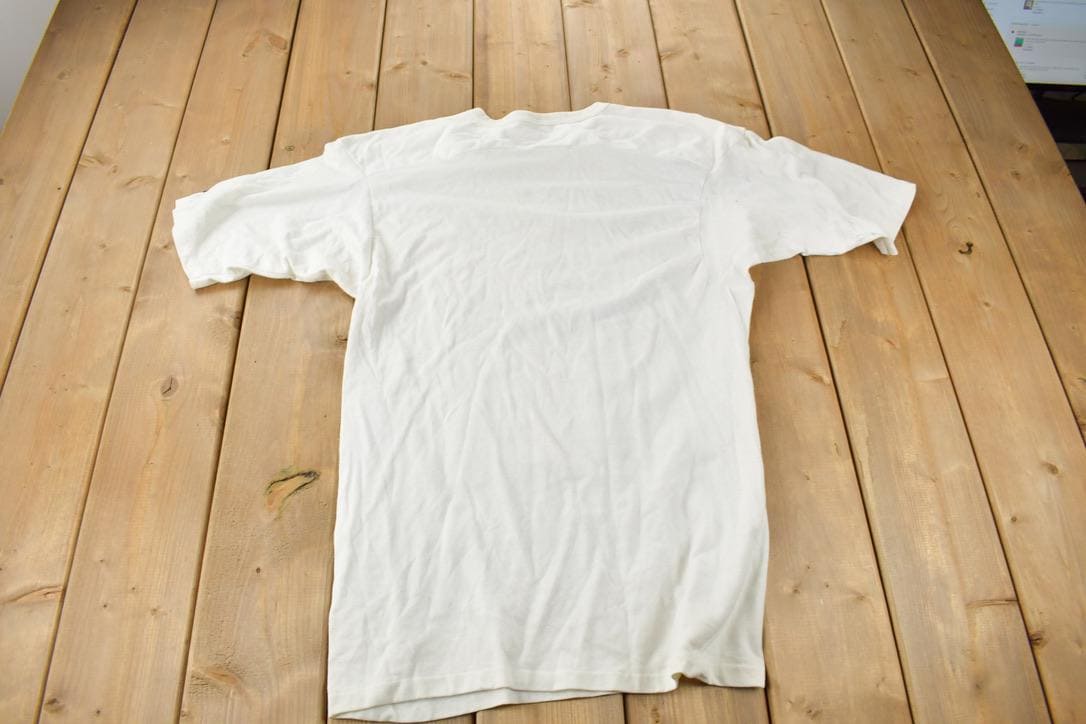 Vintage 1980s University Of Notre Dame Fighting Irish Champion Single Stitch Collegiate Shirt Made In USA