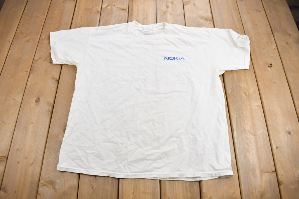 Vintage 1990s Nokia Essence music Festival Graphic T Shirt