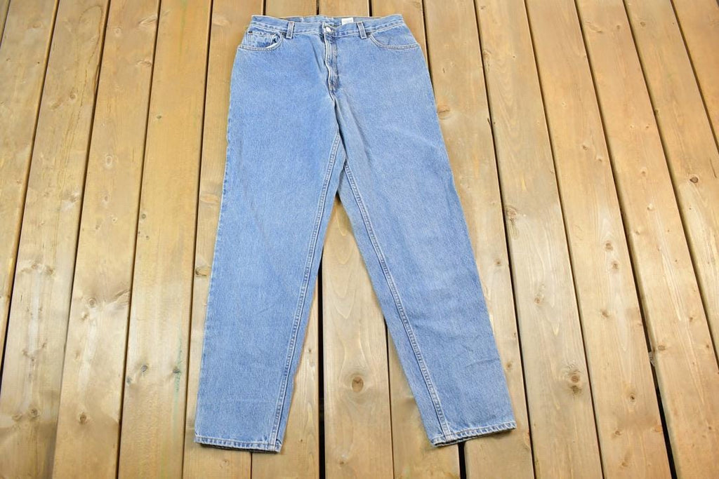 Vintage 1990s Levi Strauss 550 Red Tab Denim Jeans Size 32 x 32