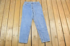 Vintage 1990s Levi Strauss 550 Red Tab Denim Jeans Size 32 x 32