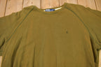 Vintage 1980s Polo Ralph Lauren Small Pony Raglan Crewneck Sweatshirt