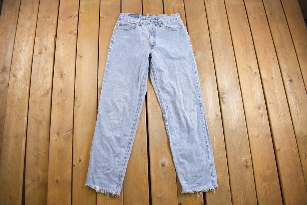 Vintage 1990s Levi's 550 Red Tab Denim Jeans Size 30 x 31