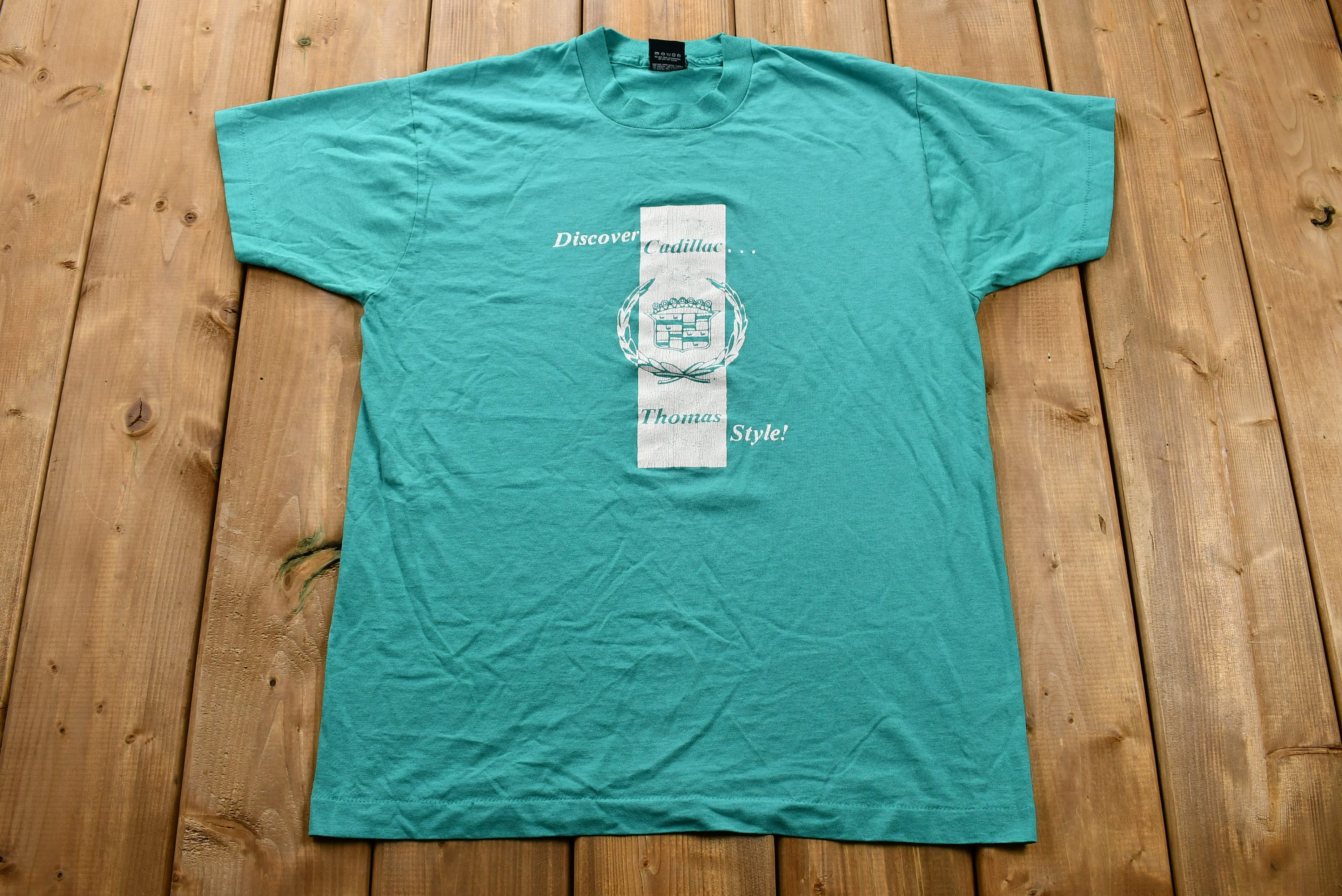 Vintage 1980s Thomas Cadillac Dealership T-Shirt