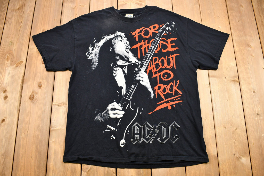 Vintage 1990s ACDC For Those About To Rock Graphic T-Shirt