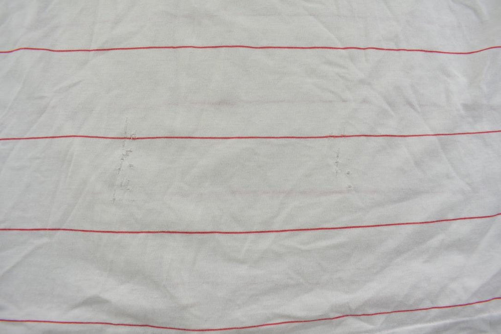Vintage 1980s Striped Quarter Button Up Shirt