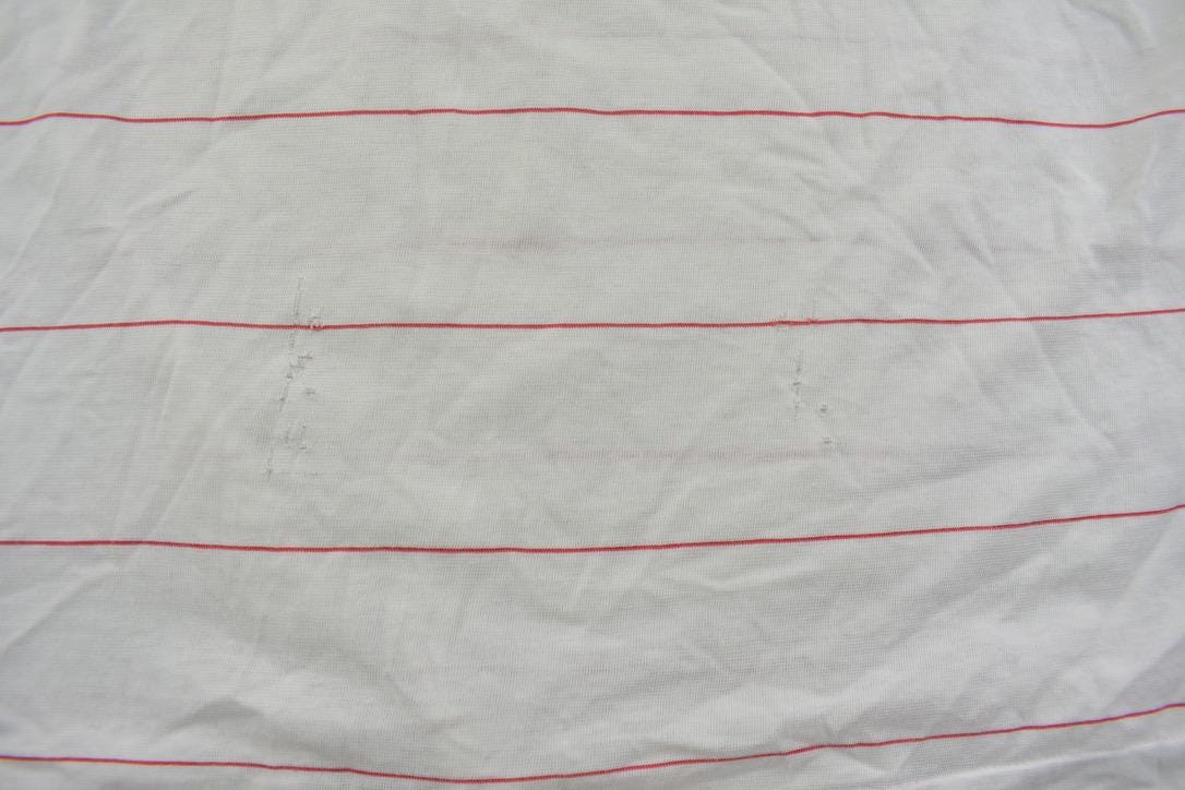 Vintage 1980s Striped Quarter Button Up Shirt