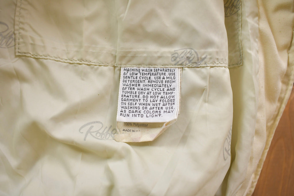 Vintage 1990s Robbe White Bomber Jacket
