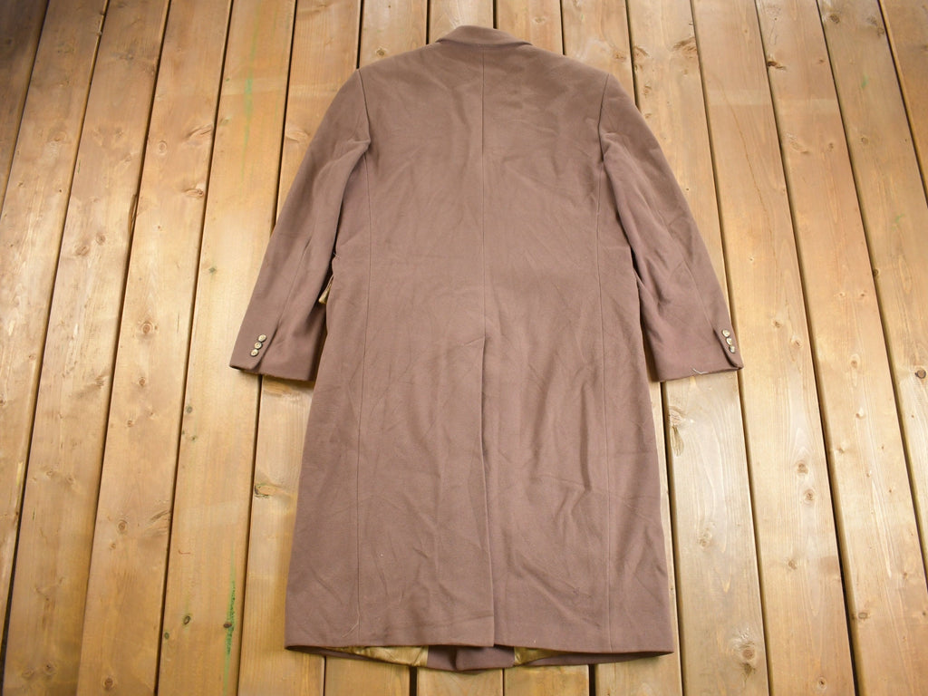 Vintage 1980s Cashmere Over Coat